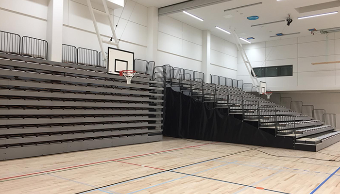 伸縮看臺-美樂迪木制椅