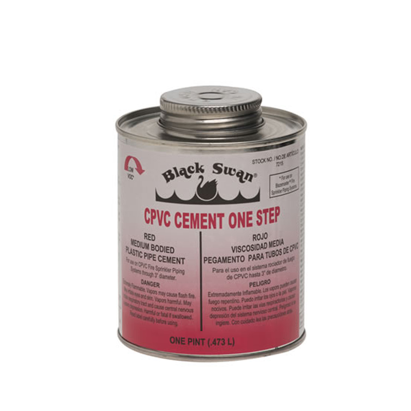BLACK SWAN® CPVC CEMENTS ONE STEP RED MEDIUM BODIEDNingbo Com