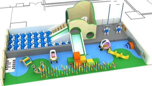 低幼兒區親子樂園