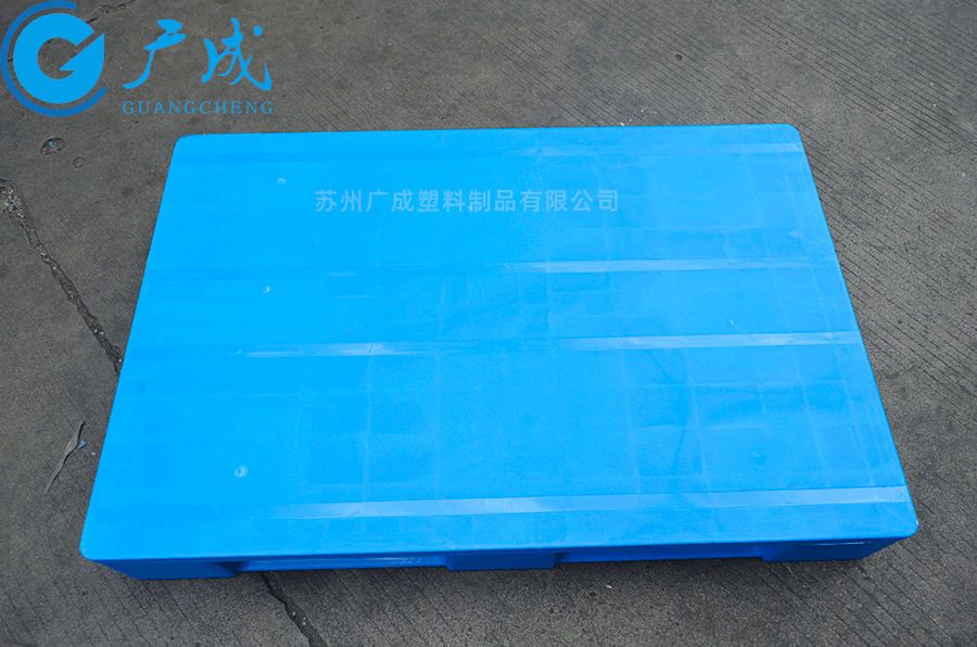 1208B焊接平板川字塑料托盘面部