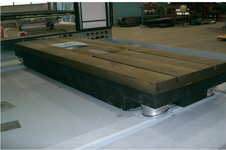 铸铁平板实验台隔振