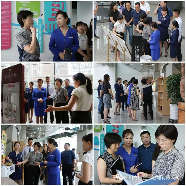 武侯區(qū)委組織部陳音部長一行蒞臨[力寶大廈]調(diào)研！