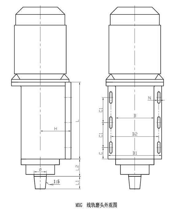 MXG 線軌磨頭