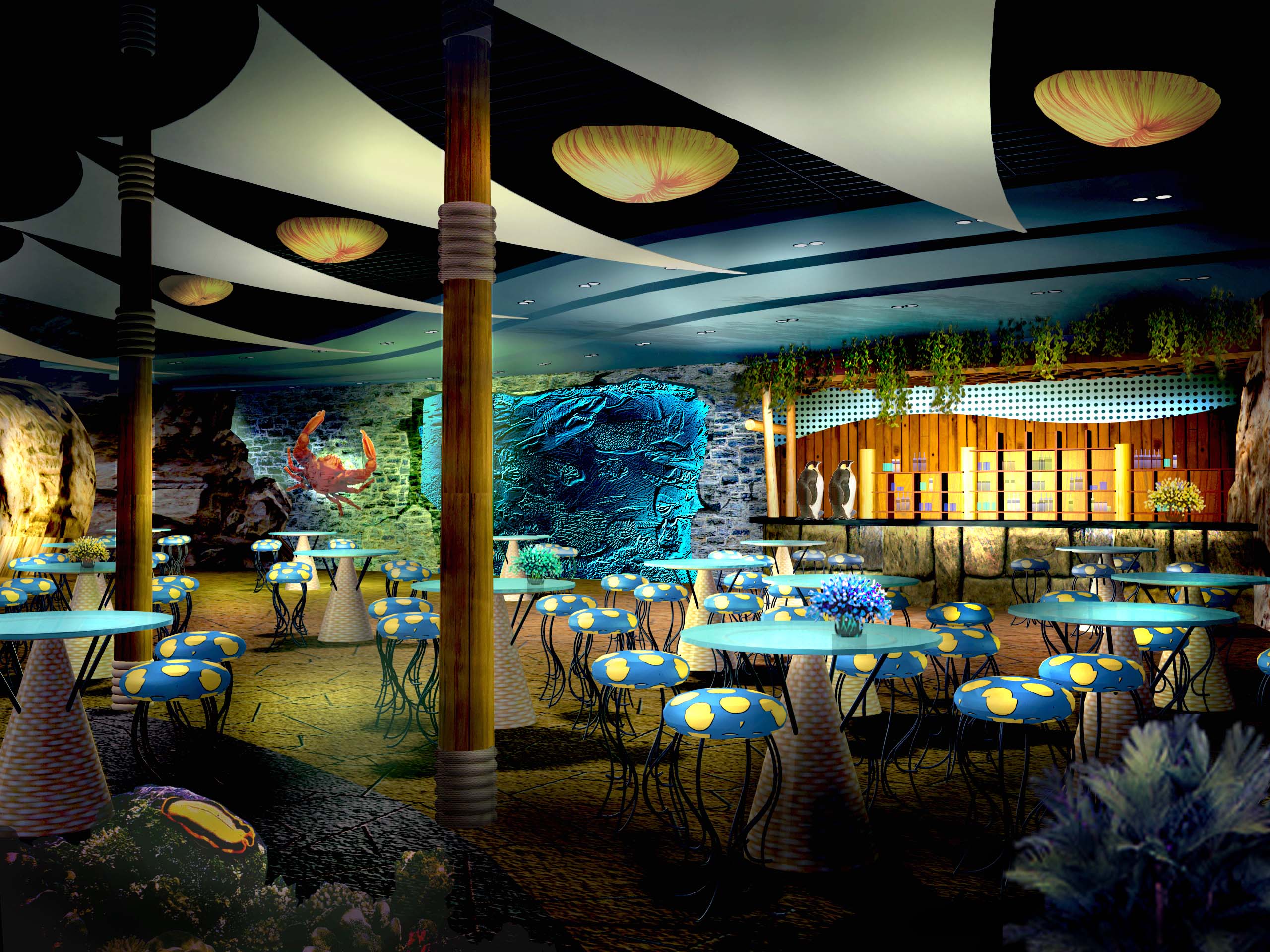 海洋餐廳設計與建造