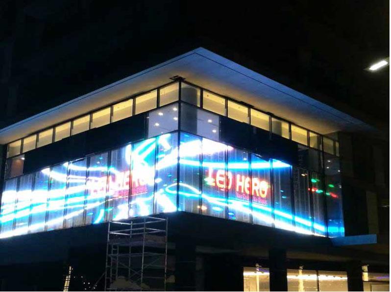 透明LED顯示屏|LED透明屏