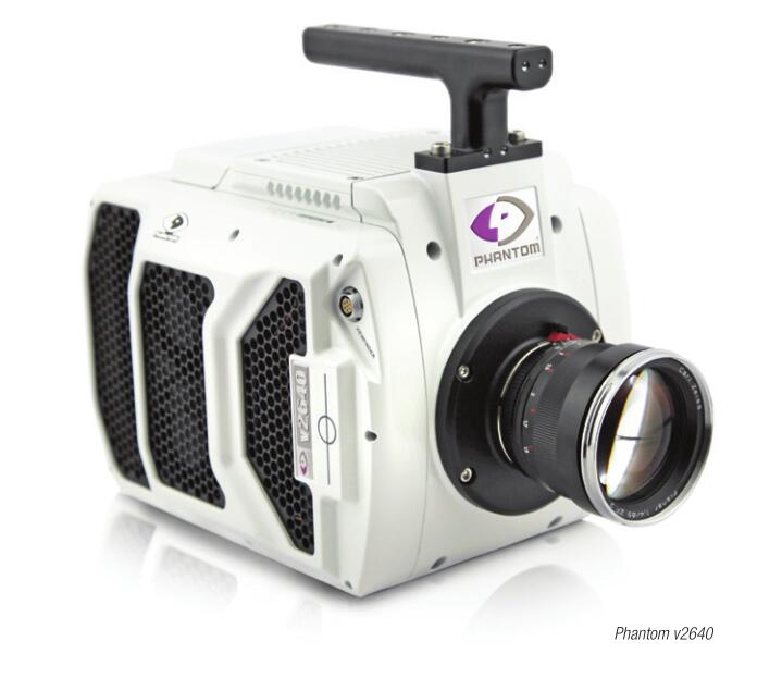 phantom V2640 系列高速攝像機