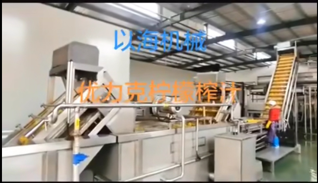 檸檬汁生產線前處理設備