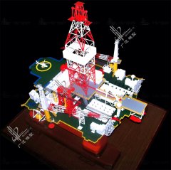 熔盛重工鉆井平臺(tái)模型
