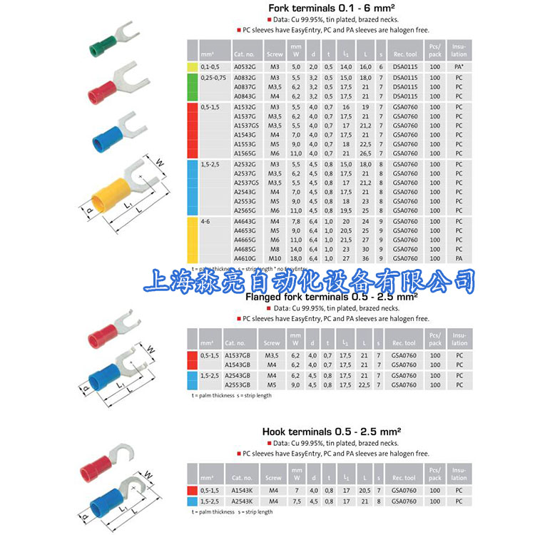 ELPRESS預(yù)絕緣端子系列樣本