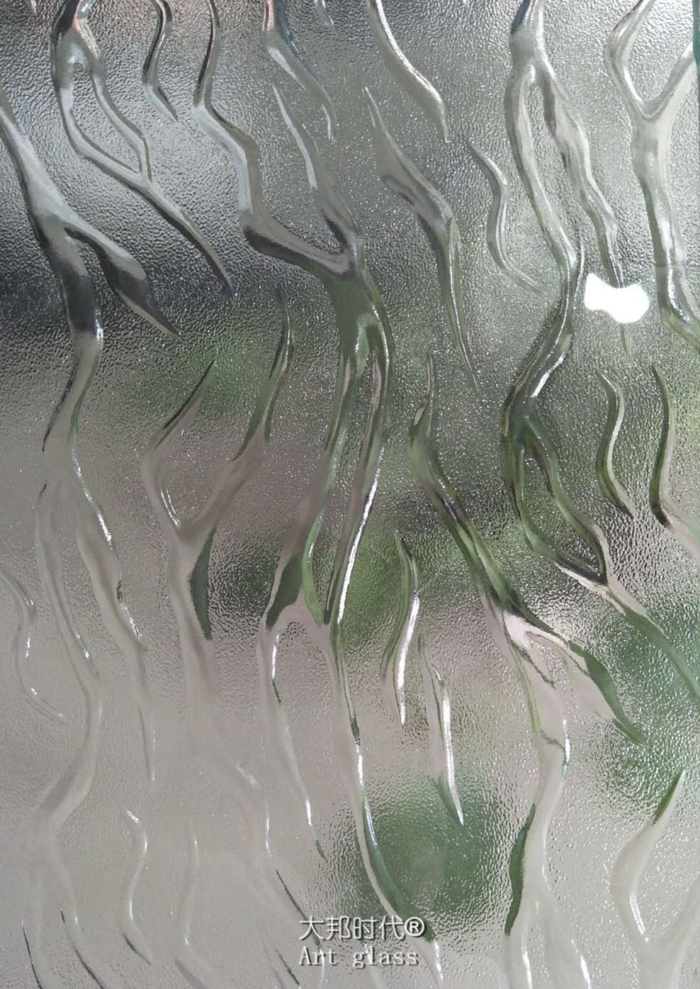 立体感压花玻璃