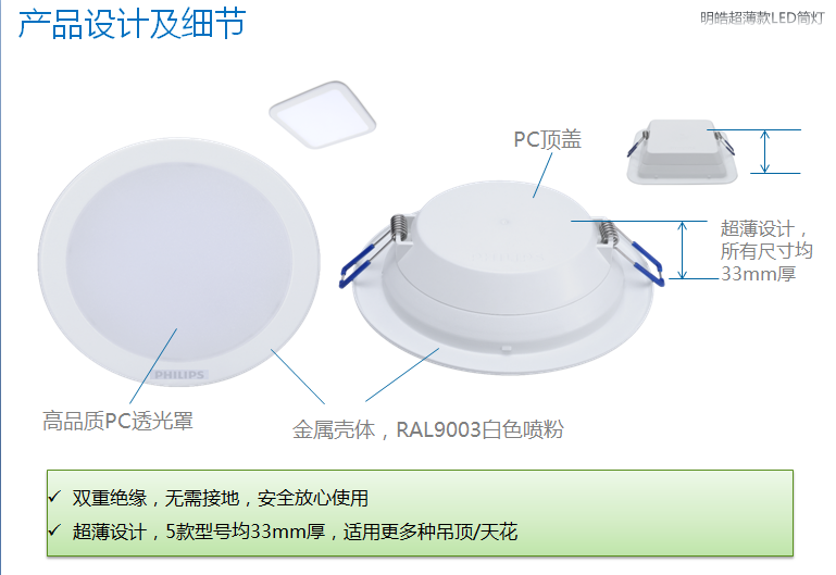 明皓LED超薄筒燈DN003B(方形) 明皓LED超薄筒燈DN003B(方形)
