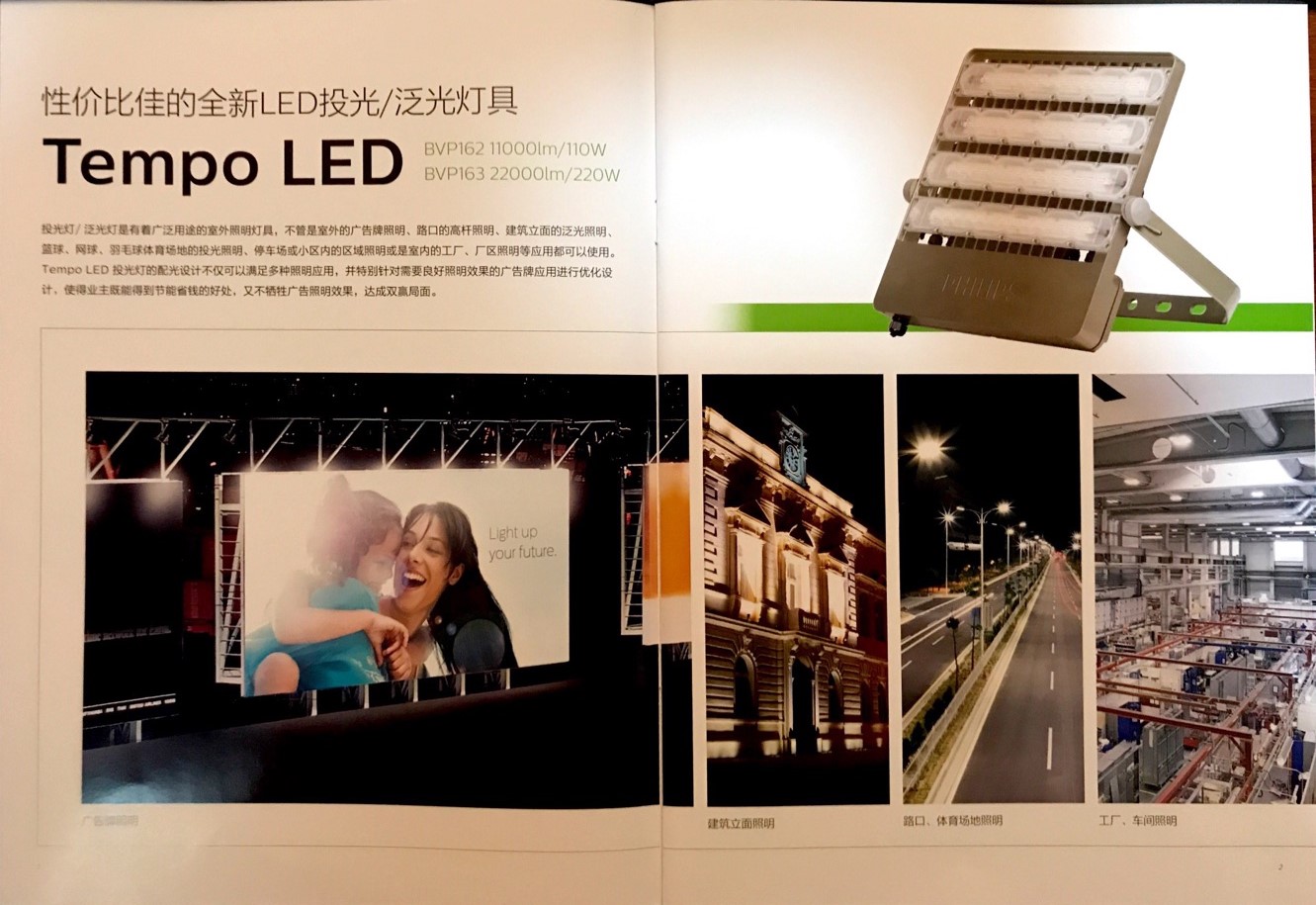 飛利浦Tempo LED投光燈162/163 飛利浦Tempo LED投光燈162/163