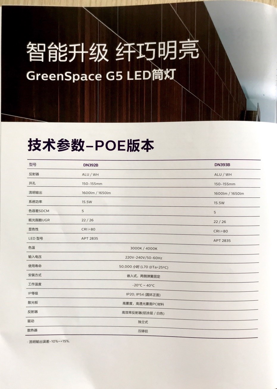 GreenSpace G5 LED筒燈