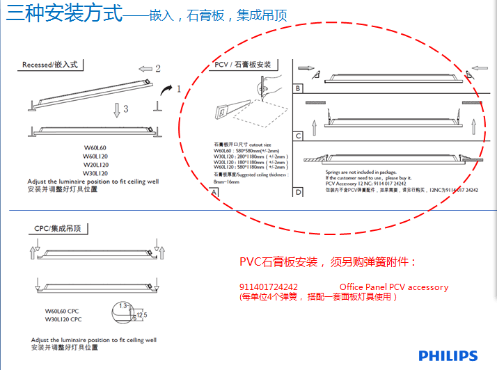 飛利浦明暉LED燈盤RC093 飛利浦明暉LED燈盤RC093