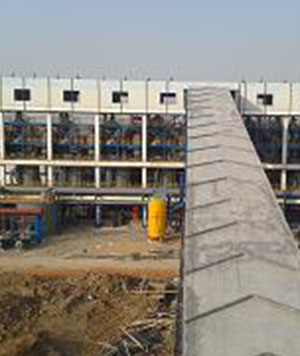 山東濟寧金威煤化工電石破碎輸送