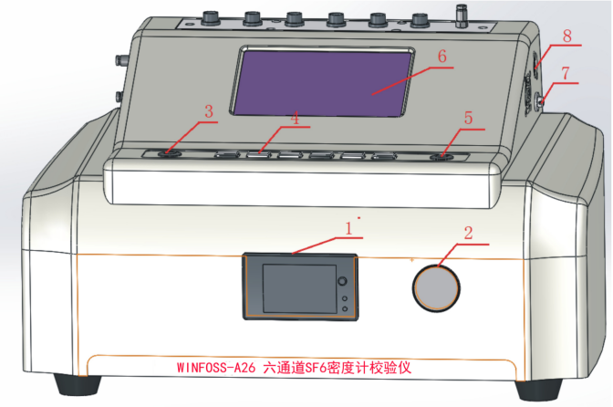 六通道SF6密度繼電器校驗(yàn)儀（WINFOSS-A26）