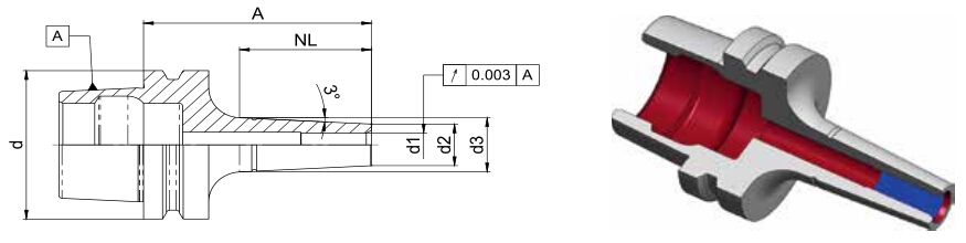 Diebold HSK ShrinkFit卡盤(pán)72.556.503.010