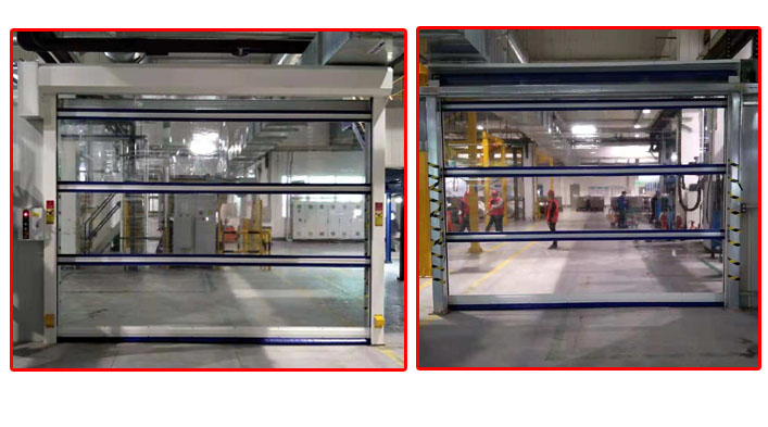 全透明快速卷簾門