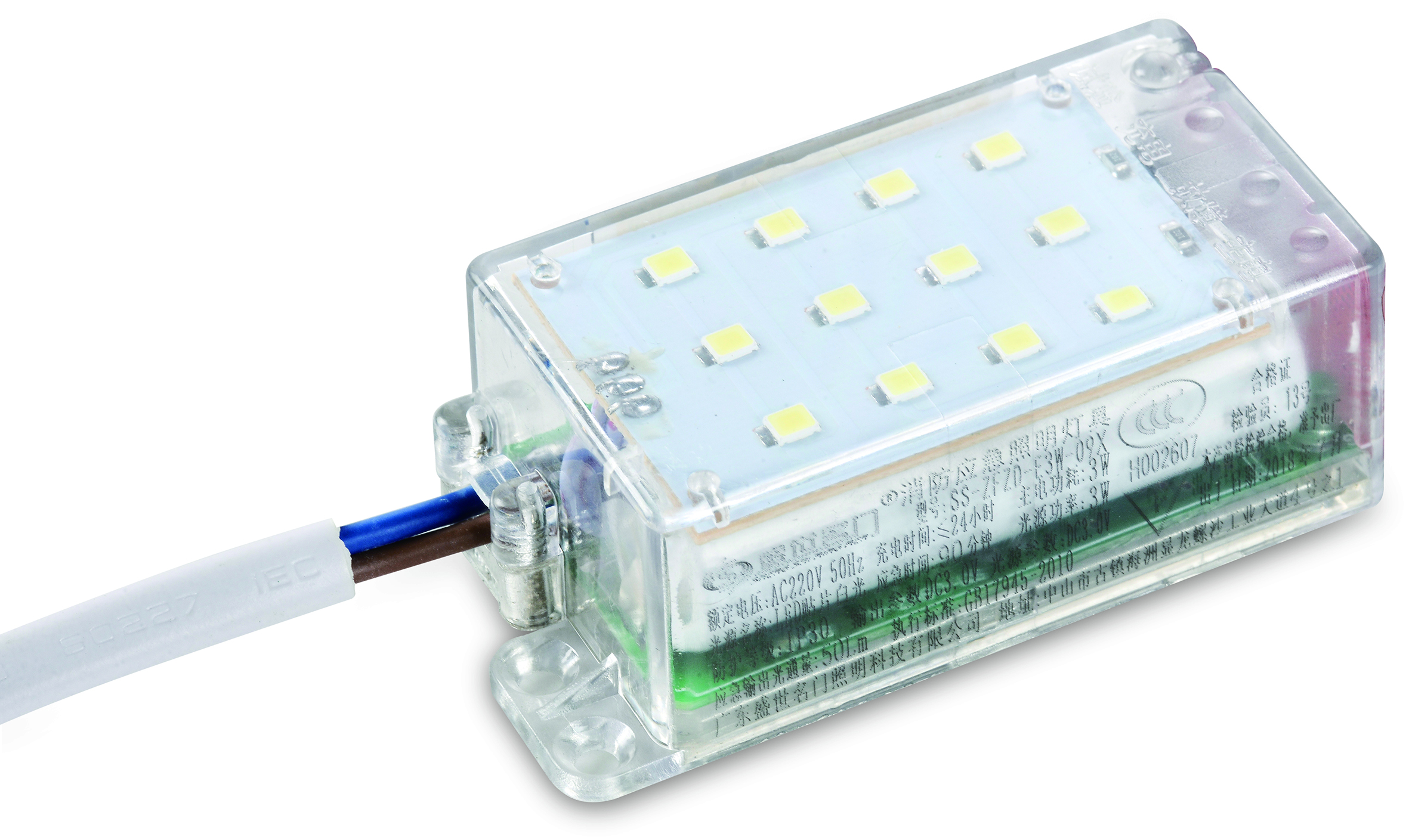 盛世電工LED應急電源09X晶透型