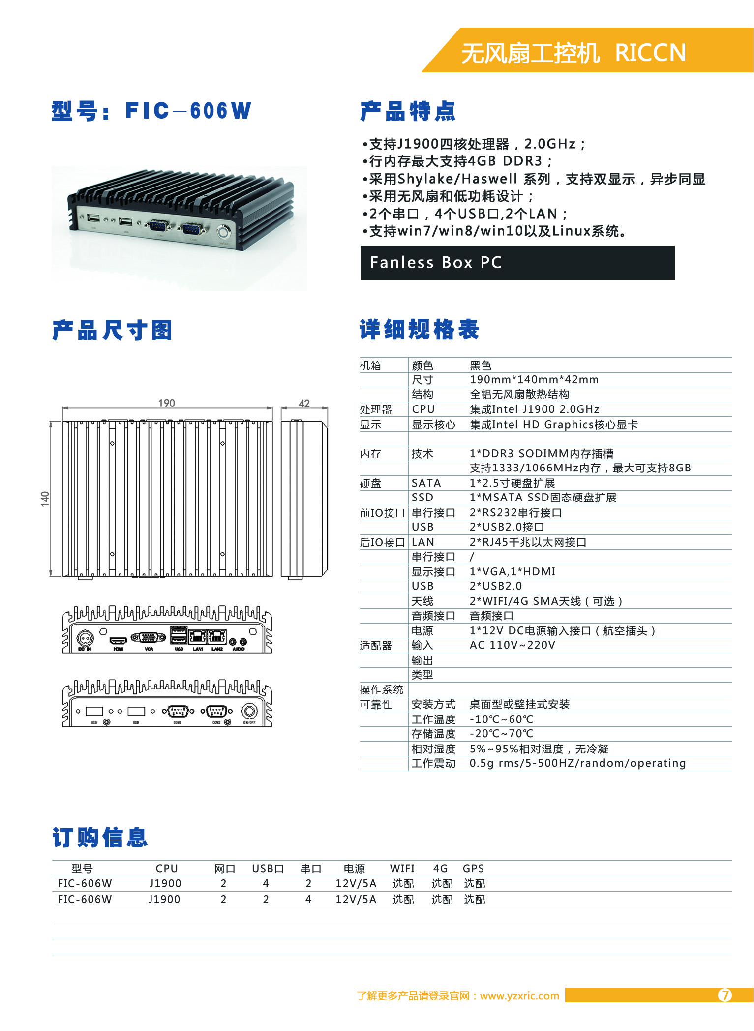 FIC-606W