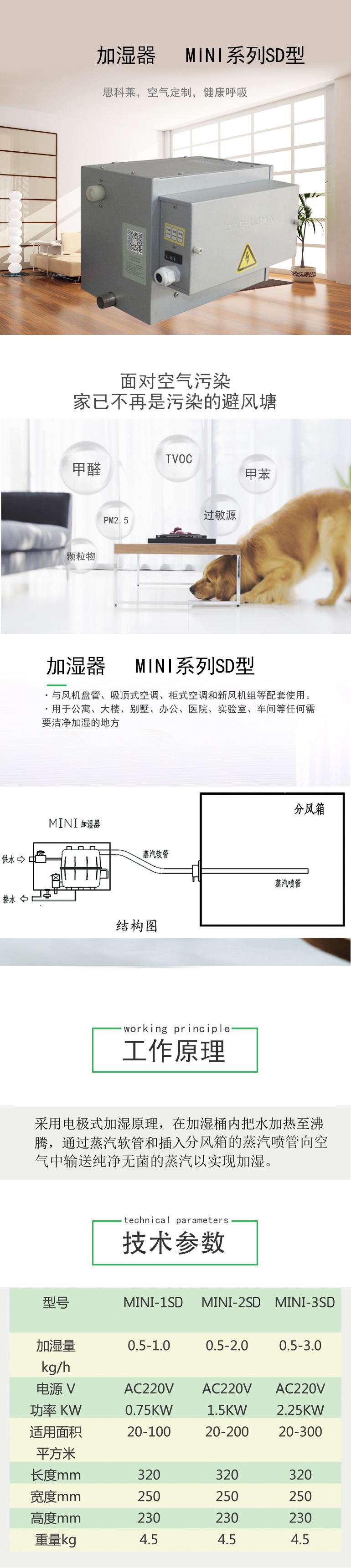 Mini新风加湿器 韩师傅集成家居有限公司