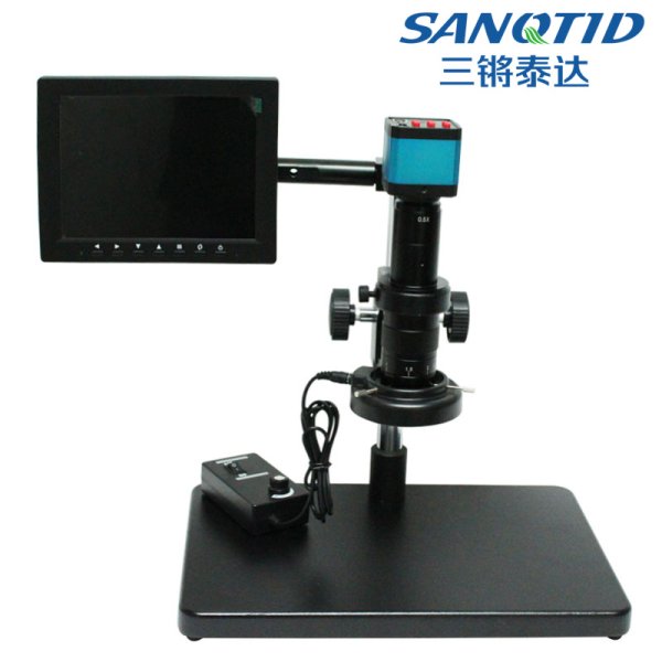 三鏘泰達(dá)HU708A單筒1600萬泰達(dá)顯微鏡