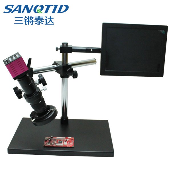 三鏘泰達HU708A+10A萬向支架——1600萬HDMI/USB萬向視頻顯微鏡