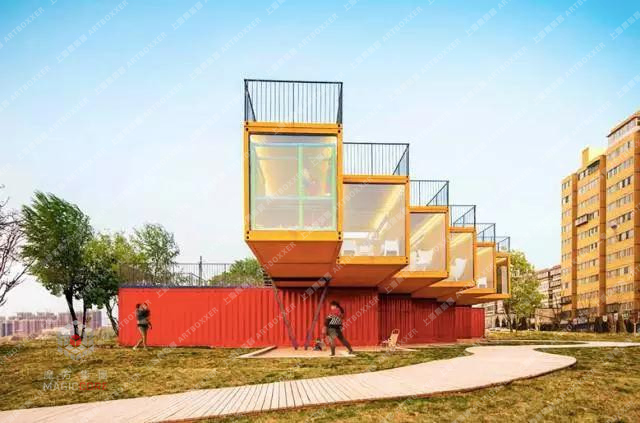 上海集装客集装箱改造集装箱展馆展厅酒店民宿商业街.