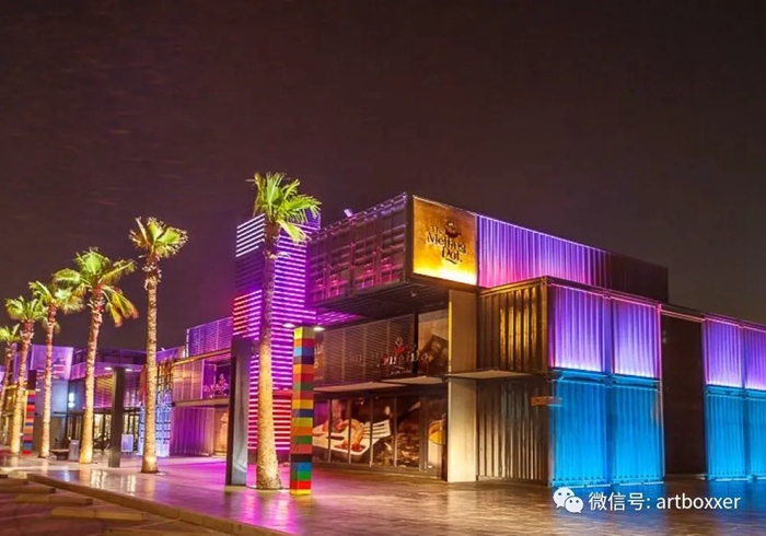 集装箱商业 玩转全球集装箱商业街之迪拜集装箱公园boxpark