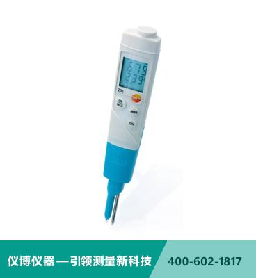 testo 206 pH2 - 酸堿度/溫度測量入門級套裝,適用于液體物質(zhì)