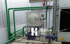 實驗溫箱閉式冷卻塔提前完成安裝工作-無錫?？评鋮s技術有限公司
