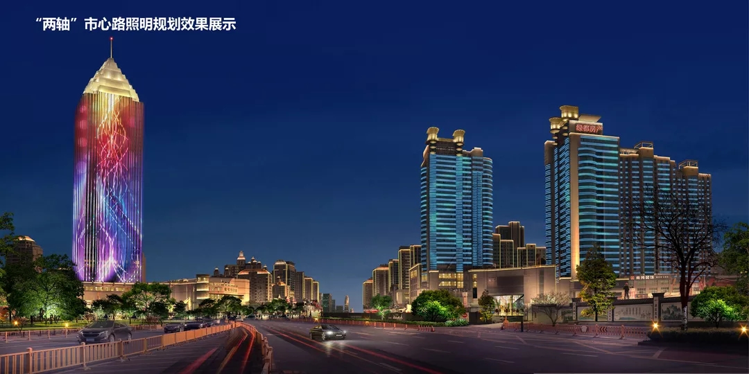 杭州蕭山夜景照明