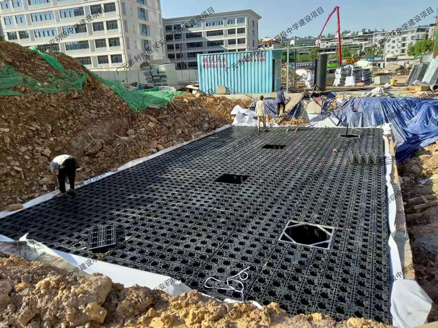 廣元市利州區(qū)興安初級中學建設項目-雨禾源