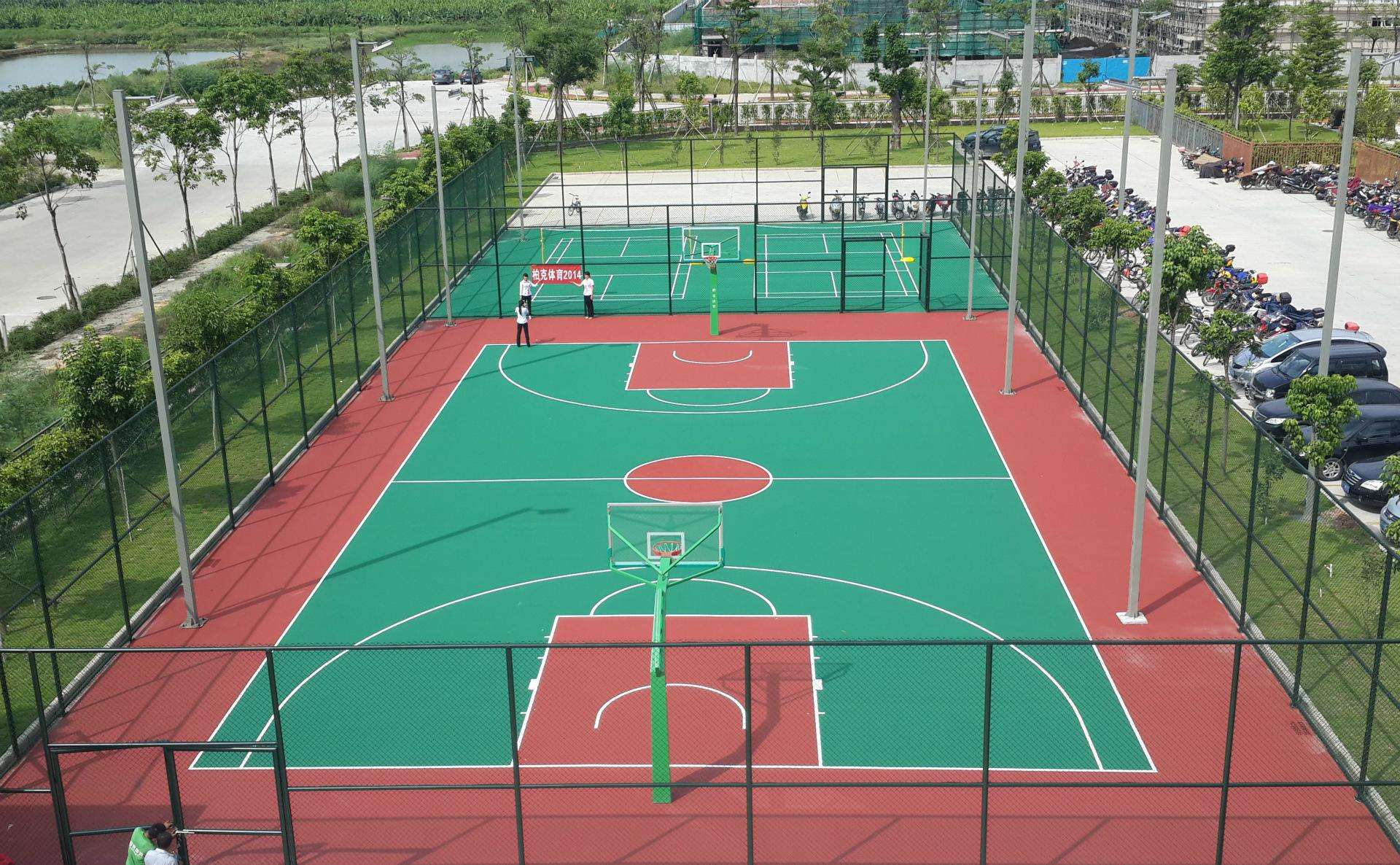 塑膠籃球場