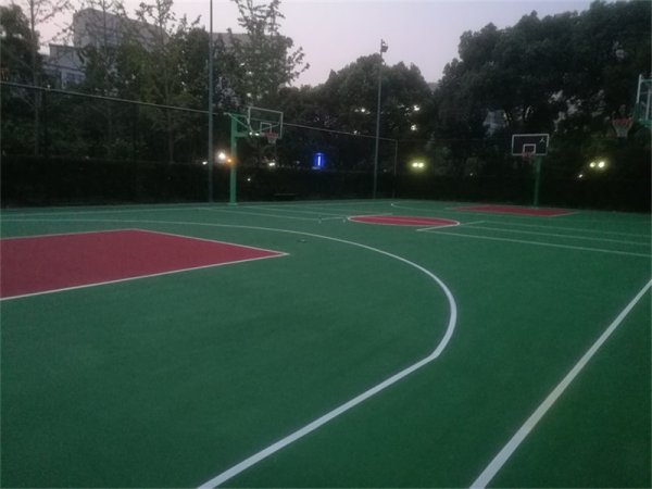 EPDM塑胶卷材篮球场施工技术方案