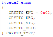 DX82的C語言CRYPTO_TYPE DX82的C語言CRYPTO_TYPE