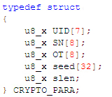 DX82的C語言的CRYPTO_PARA DX82的C語言的CRYPTO_PARA