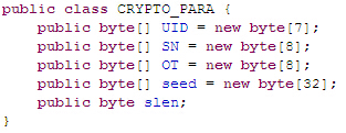 DX82的Java語言的CRYPTO_PARA DX82的Java語言的CRYPTO_PARA