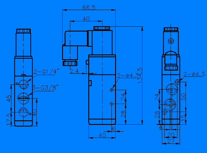 4V310-10 電磁閥