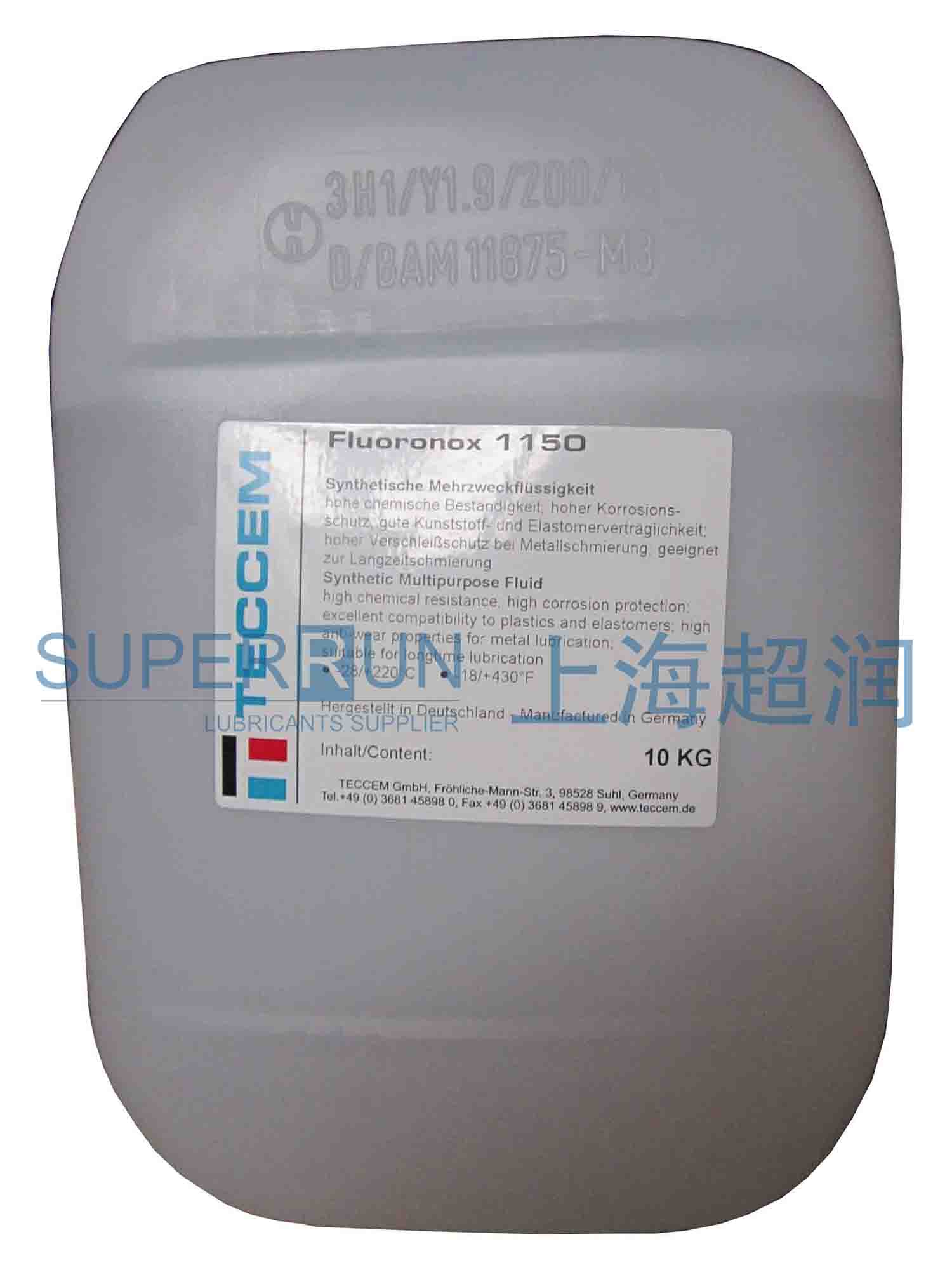 TECCEM FLUORONOX 1150特可摩潤滑油