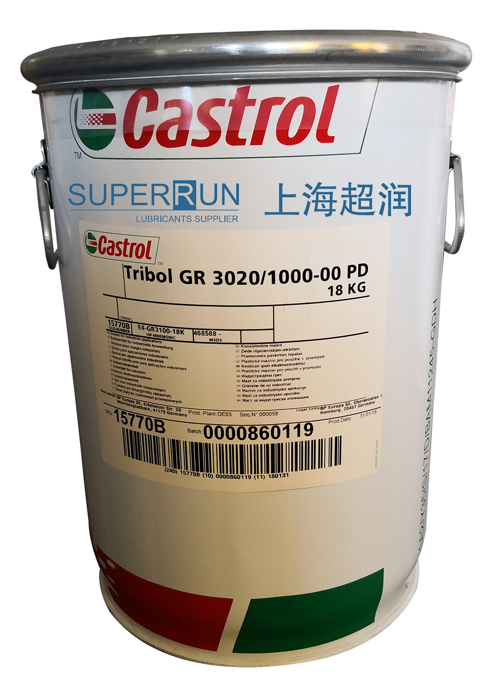 castrol Tribol GR 3020/1000 PD