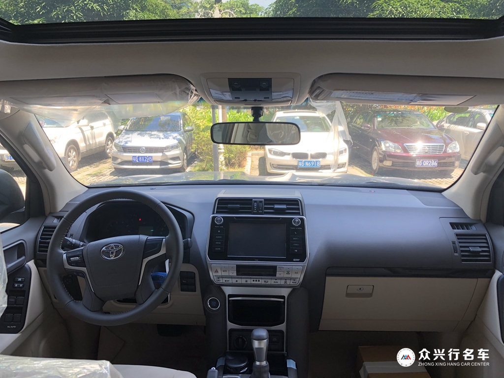 进口普拉多上牌