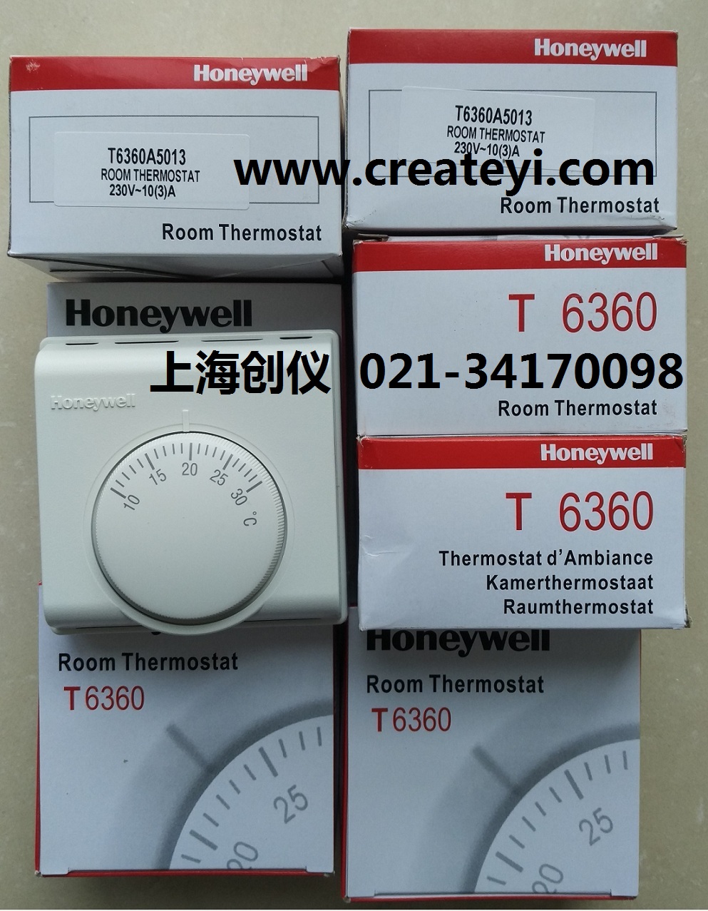 T6360A5013 霍尼韋爾械式溫控器