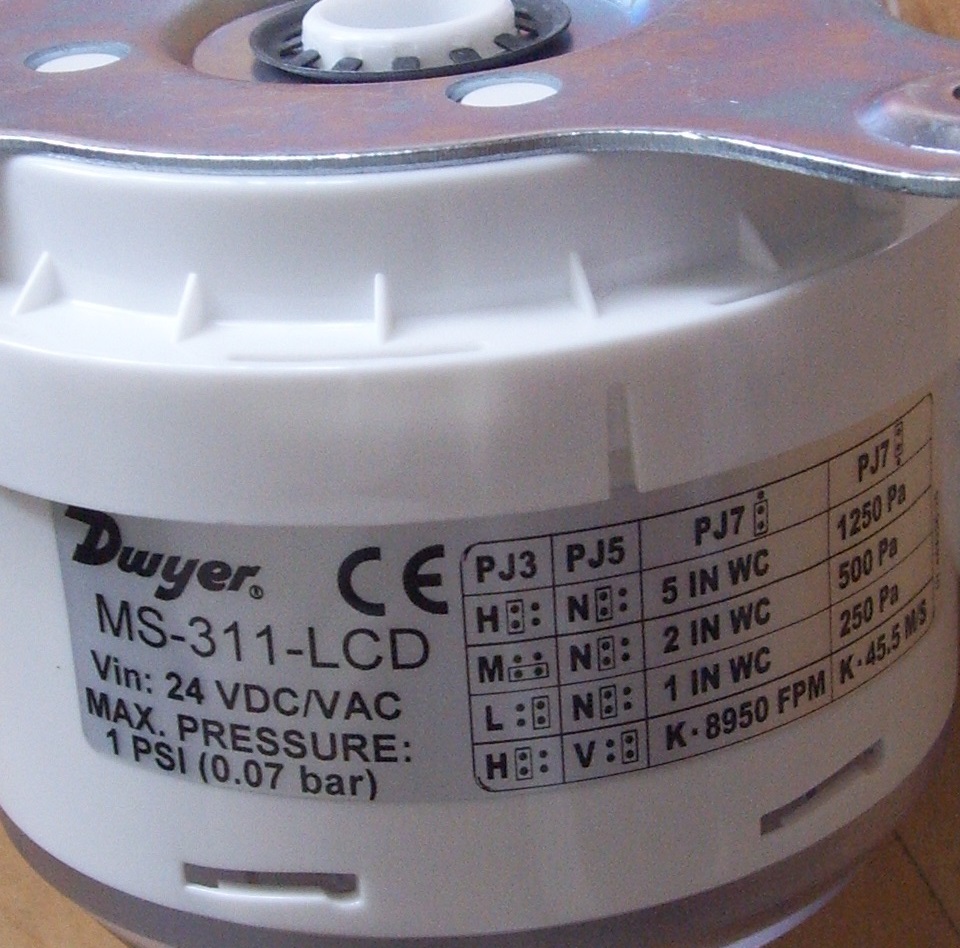 壓差傳感器MS-311 MS-311-LCD Dwyer MS系列微壓差表傳感器型號價格調貨說明