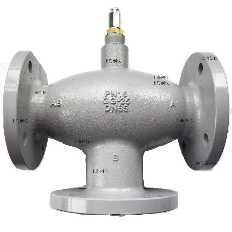 難得的V5329A2085 三通電動調節閥高清實物圖