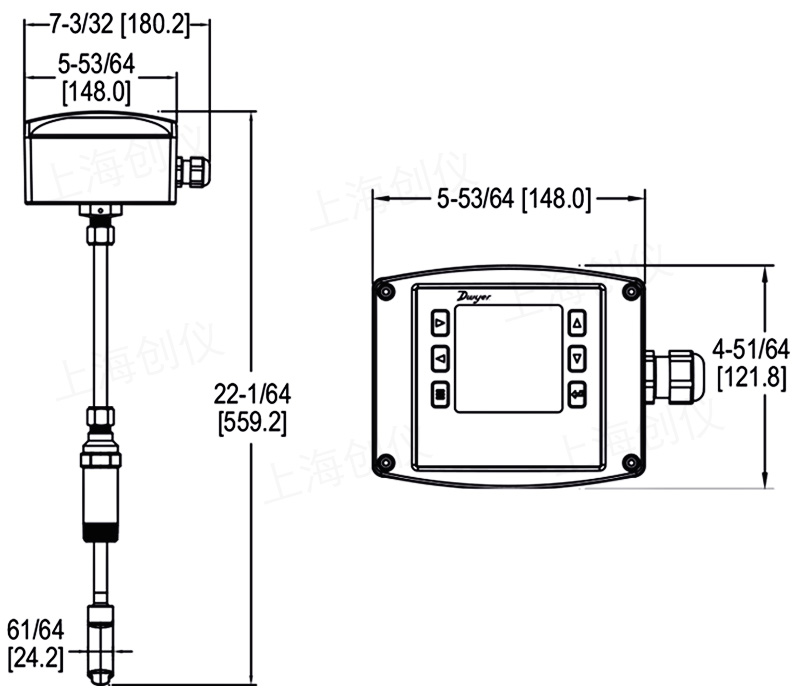 IEF-SN-CND 插入式電磁流量變送器