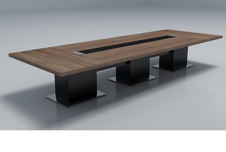鋼木組合會議桌