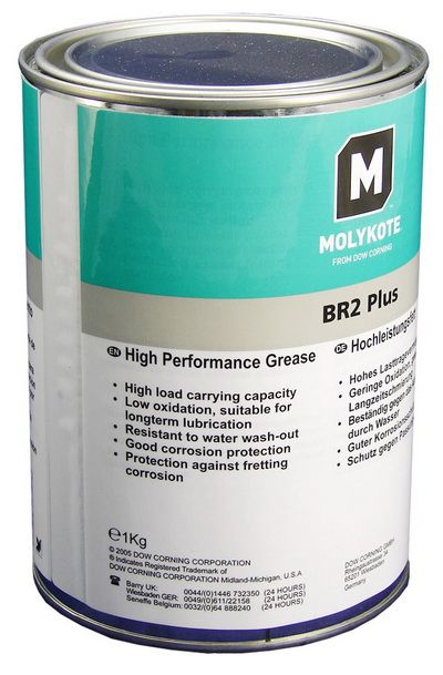 道康宁MOLYKOTE BR2二硫化钼通用型轴承润滑脂