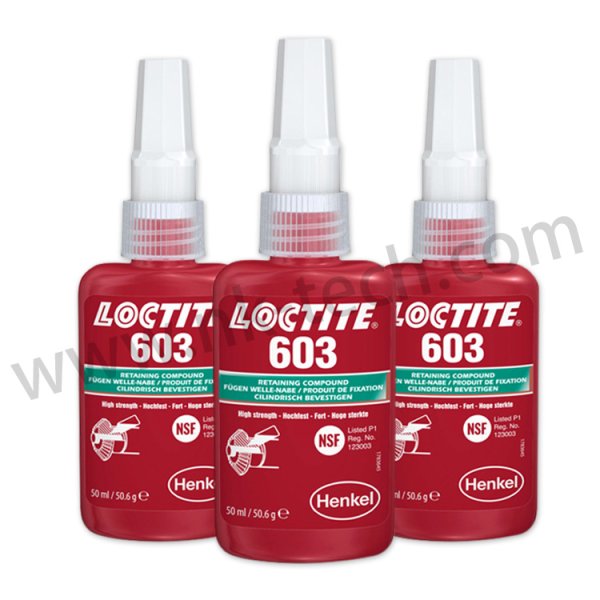 漢高樂(lè)泰LOCTITE603 圓柱形部件固持膠 50ml