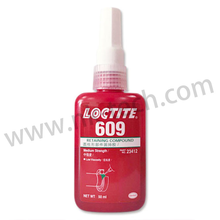 汉高乐泰LOCTITE609 圆柱形部件固持胶 50ml